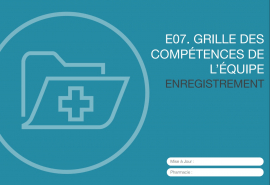 Grille des compétences de l'équipe