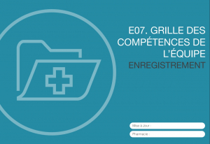 Grille des compétences de l'équipe