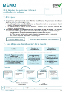 Détecter les incidents à l'officine et améliorer sa pratique