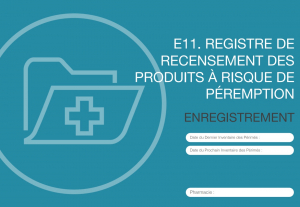 Registre de recensement des produits à risque de péremption